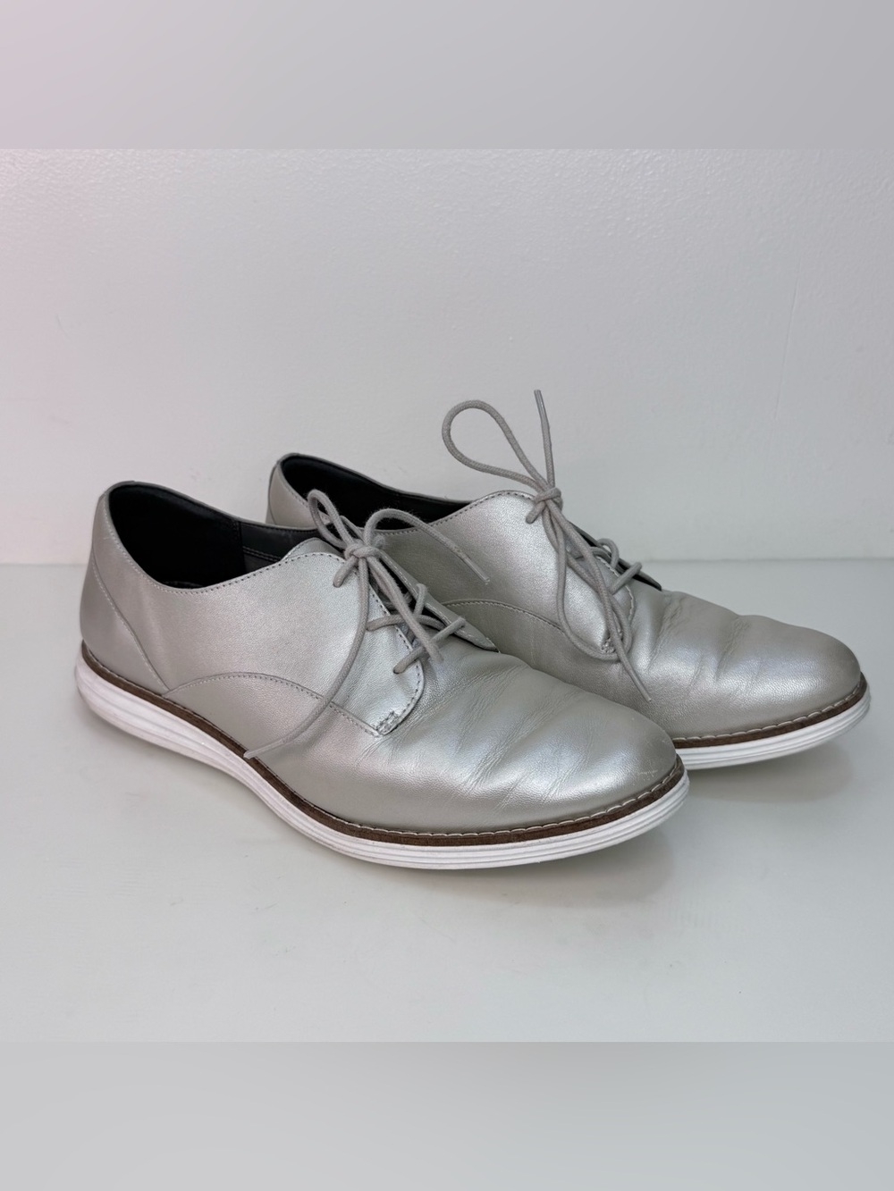 Cole Haan Originalgrand Woman’s Leather Lace-Up Oxford Shoes